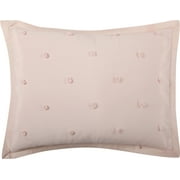 Brielle 5 Piece Microfiber Clip Comforter Set in Blush by Nanshing, King