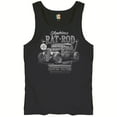 thumbnail image 5 of American Rat Rod Tank Top Hot Rod Custom Culture Route 66 1930s Classic Car Vintage Rusty Cars Garage Men's Top, 5 of 7