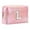 L, variant on Pink Holographic Letter Makeup Bag Personalized Initial Cosmetic Pouch Waterproof Travel Organizer (Size/Style as Pictured)