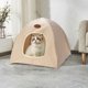thumbnail image 3 of Tienda para mascotas, Cama para gatos, Cama para perros, Tienda portátil tipo tipi, Base antideslizante, 3 of 7