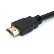 HD-Cable Splitter Adapter Cable HDMI-Compatible Splitter 1 In 2 Out,HDMI Splitter Adapter Cable for HDTV HD,LED,LCD,TV