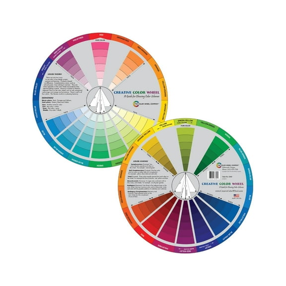 Color Wheel Co Creative Color Wheel, 9-1/4" Diameter