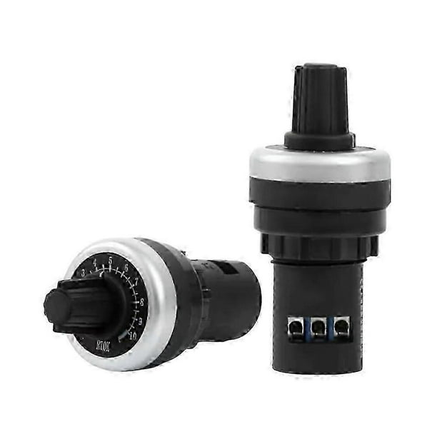 1pc 10k Potentiometer 22mm Governor Vsd Vfd For Variable Speed Drive Inverter