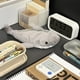 thumbnail image 5 of Matsuzay Bolsa de almacenamiento organizadora con cremallera de tiburón y pájaro, caja con dibujos animados bonitos, gran capacidad, hecha de Carpetas de archivos tiburón, 5 of 6