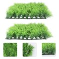 thumbnail image 5 of 2 piezas de plástico para césped acuático, micro paisaje, decoración de acuario (verde), 5 of 5
