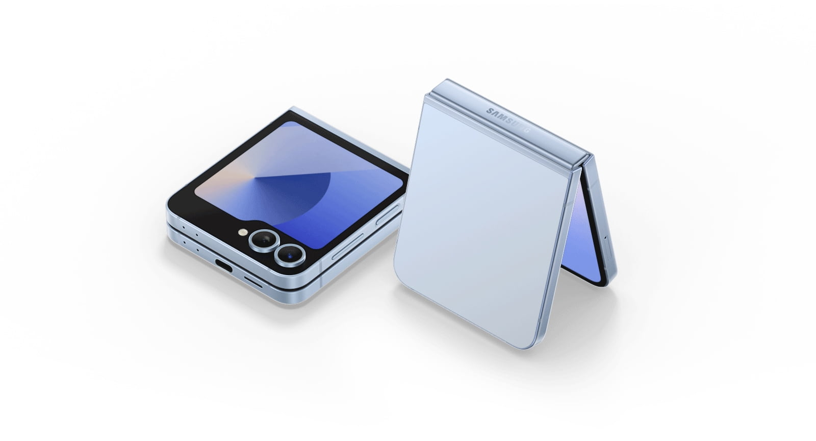 Restored Samsung Samsung Flip 6 (Verizon) 512GB Blue (Refurbished)