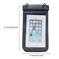 thumbnail image 6 of Waterproof Cell Phone Pouch Clear Underwater Phone Holder Protector Universal Mobile Phone Dry Bag with Neck Lanyard for Beach Swimming Pool, 6 of 8