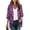 A01# Purple, variant on Halloween Cardigan for Women 3/4 Sleeve Open Front Cardigans Jacket Holiday Fall Outwear Cute Ghost Pumpkin Graphic Cover Up Blouse Tops Purple L