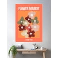 thumbnail image 2 of Vintage Flower Market Posters | Minimalist Botanical Wall Art Prints | Retro Flower Market Decor Poster Wall Art, Modern Wall Decor For Living Room Bedroom, 12x18 UNFRAMED, 2 of 3
