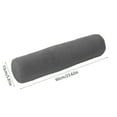 thumbnail image 3 of Zznnkj Cylinder Pillow with Pillowcase, Round Memory Foam Support Pillows, Cervical Neck Roll Pillow, Soft and Breathable for Sleeping, Chair, Car, Sofa, Travel, 24*6 Inch, 3 of 6