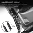 thumbnail image 4 of 2X Universal 400mm 300N Car Front Cover Bonnet Hood Rear Trunk Tailgate Boot Shock Lift Strut Support Bar Gas Spring,2x Support Shock Struts 2x Bolts 2x Brackets,Black, 4 of 5