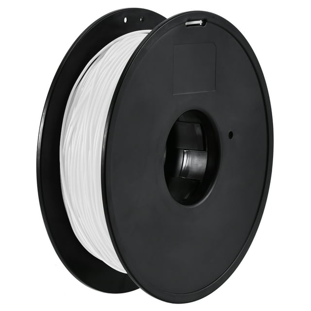 Unique Bargains Filament d'Imprimante 3D 1,75 mm Filaments TPU Précision Dimensionnelle ± 0,05 mm Blanc
