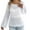 White, variant on Women's Sweaters Womens Fall Clothes 2025 Early Autumn One Collar Hollow Out Long Sleeved Knitted Sweater Casual Loose Women's Clothing