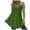 Green, variant on Built In Bra Tank Tops for Women Beaded Spaghetti Strap Flower Flowy Summer Shirts Gingham Plaid Striped Basic Tight Workout Tees