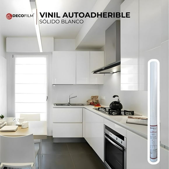 Solido blanco Papel Tapiz Mármol Madera Solido 500x60cm Vinil Adhesivo DECO PVC MADERA BLANCO ESMALTE