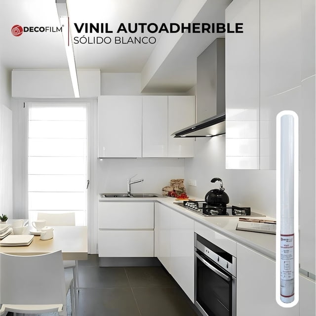Solido blanco Papel Tapiz Mármol Madera Solido 500x60cm Vinil Adhesivo DECO PVC MADERA BLANCO ESMALTE