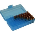 thumbnail image 3 of MTM 50 Round Flip-Top 380/9MM Cal Ammo Box - Clear Blue (8 Pack), 3 of 4