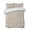 Brown, variant on Quilts Twin Size Bedding Set, Black Moroccan Lightweight Quilted Comforter, Geometric Abstract Art Modern Soft Reversible Bedspread Coverlet with Pillow Covers for All Season, 68" x 86"