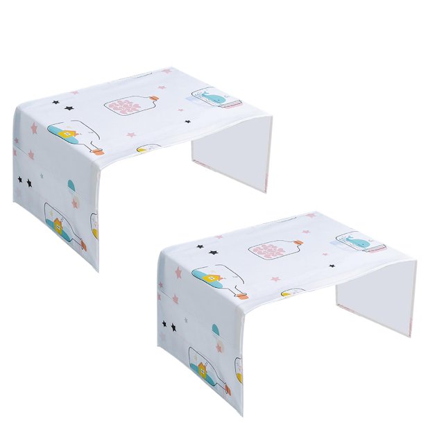 Oleegame 2PC Produce Storage Microwave Protection Cover, Oven Cover, Microwave Oven Oil And Moisture-proof Cover