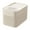 Creamy, variant on ROZYARD PP Pet Food Storage Bin Sealed Freshness Large Capacity Modern Container Box