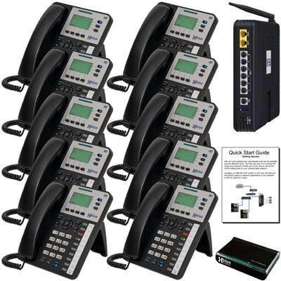 XBlue X50 VoIP Phone System w/ X3030 (10 Pack) - Walmart.com - Walmart.com