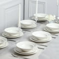 thumbnail image 6 of Earth & Clay Celeste 24-Piece Dinnerware Set Stoneware, Beige, 6 of 8