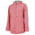 thumbnail image 2 of Charles River Apparel 5099 Women's New Englander Rain Jacket-Coral/Reflective-XS, 2 of 3