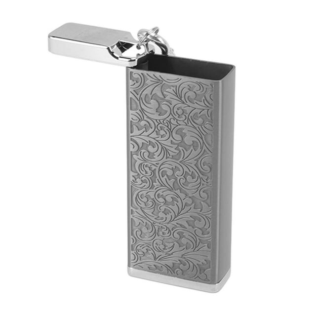 Case, Aluminum Case for 8pcs King Size Portable Box Pocket Holder Retro Carving Pattern Mini Box