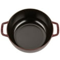 thumbnail image 3 of Staub Cast Iron 3.75-qt Essential French Oven - Grenadine, 3 of 6