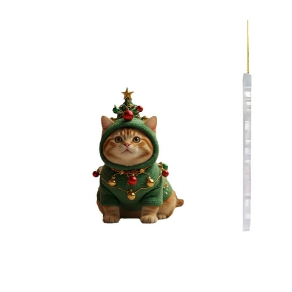 Car Christmas Decorations Christmas Ornaments Christmas Decorations Car Rearview Mirror Pendants Acrylic Flat Hanging Christmas Decorations