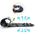 thumbnail image 3 of 1 Pair Tourmaline Acupressure Insoles, Magnetic Acupressure Reflexology Insole Massager Gifts, 3 of 5