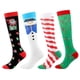 thumbnail image 1 of De Calcetines De Compresión Navideños Para Hombres Y Mujeres, El Mejor Soporte Para Atletismo, Correr, Ciclismo, Viajes 4 Pares Minnieouse HA046327-02, 1 of 6