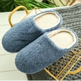 thumbnail image 3 of Arborister Cozy Furry House Slippers - Couples Winter Shoes, 3 of 5