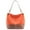 Orange, variant on Hobo Bag Purses and Handbags for Women Top Handle Handbags with Zipper