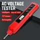 thumbnail image 3 of Probador de Voltaje CA de Contacto HR50, Detector Digital de Voltaje CA 500 V, Bolígrafo Eléctrico con Pantalla LCD, Alarma y ., 3 of 10
