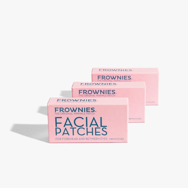 Parche Antiarrugas Faciales Frownies Frente 144 unidades 3 Paquetes