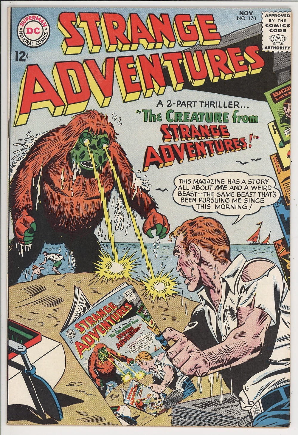 Cover of Strange Adventures #170