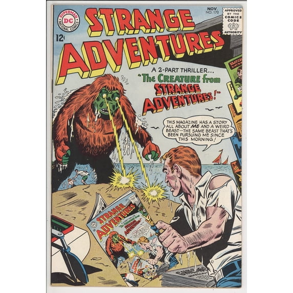 Strange Adventures #170 Comic Book