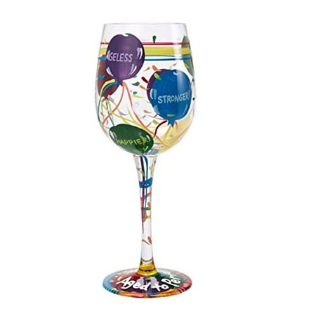 Lolita from Enesco Love My Wine Glass, Aged To Perfection