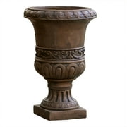 Urn Planters Le House Roman Turkish 26 Inch Urn Planter Brown