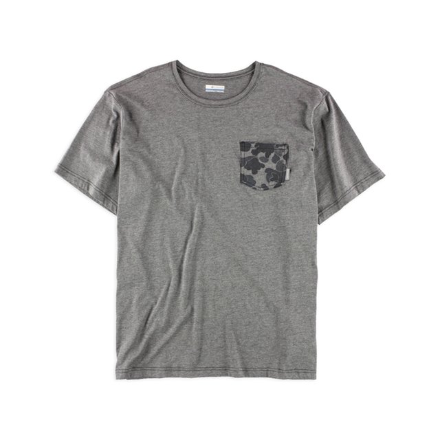 Camiseta básica Columbia CSC Camoflauge Pocket para hombre gris XX-Large