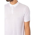 thumbnail image 4 of John Smedley Rhodes Polo Shirt, White, 4 of 5
