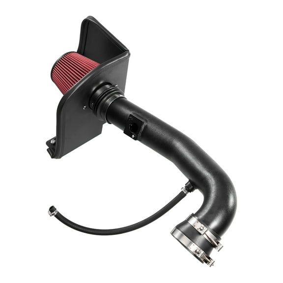 KFFKFF 3.5 Inch Cold Air Intake System with Heat Shield, Compatible with 2009-2013 Chevy Silverado/GMC Sierra 1500 4.8L/5.3L/6.2L, High-Performance Air Filter to Enhance Power and Throttle Efficiency