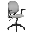 thumbnail image 1 of Serta Essential University Chaise de Bureau en Maille Grise Moderne avec Base en Nylon, 1 of 6