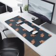 thumbnail image 2 of Long Mouse Pads for Desk,Dark Blue Football Repeat Pattern Desk Mats on Top Of Desks, Desk Mouse Pad Extra Large with 3mm Non-Slip Base and Stitched Edge for Gaming,Office,Work,Home 31.5"x11.8", 2 of 6