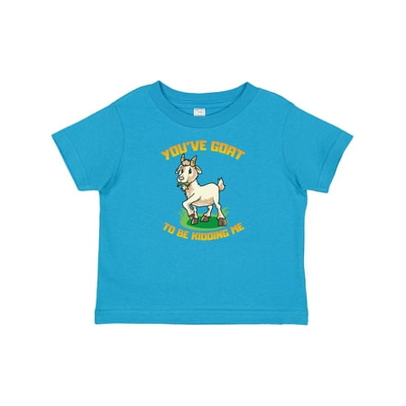 

Inktastic Funny Goat Kid Joke Gift Baby Boy or Baby Girl T-Shirt