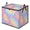 Multicolor 2, variant on CURLYOOT Tie Dye Large Storage Bag, Clothes Storage Bin Foldable Closet Organizer with Handle, Abstract Fabric Storage Containers for Clothing, Blanket, Comforter, Bedding