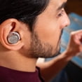 thumbnail image 6 of Technics Reference Class Hi-Fi Wireless Earbuds, Dolby Atmos with Head Tracking, Adaptive Noise Cancelling, 3 Device Multipoint, 10-hr Battery, Wireless Charging, Improved Fit - EAH-AZ100-S (Silver), 6 of 11
