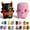 Demon and Ghost, variant on Video Game Inspired Sprite Figures, 3.15 Inch 3D Printed Kawaii Style Collectible Figures Set, Set of 2 Figures, Handmade Novelty Gag Gift