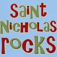 thumbnail image 3 of CafePress - Saint Nicholas Rocks Light T Shirt - Men's Classic Graphic T-Shirt, 3 of 4